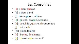 La phonétique 2 Les Consonnes Les semiconsonnes  Description détaillée quotActivez le soustitragequot [upl. by Nolyat]