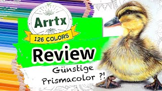 ARRTX 126er Buntstifte Set im ultimativen Test  GÜNSTIGE Prismacolor [upl. by Pollyanna]