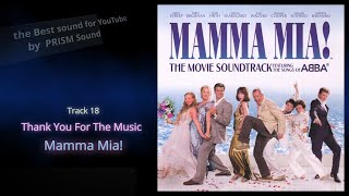 고음질 음원 Amanda Seyfried  Thank You For The Music 영화 Mamma Mia 맘마미아 OST 한국인이 유독 좋아하는 아만다 사이프리스 [upl. by Erastes]