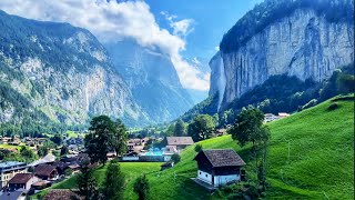 Murren🇨🇭Lauterbrunnen  Cable Car  Travel Guide [upl. by Freddi]