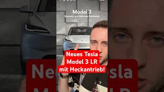 Neues Tesla Model 3 LR mit Heckantrieb [upl. by Eivol]