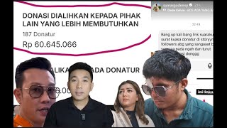 GAK NYANGKA  JUSTRU DENSU YG KOORDINIR UNTUK ALIHKAN DONASI 15 MILYAR AGUS KE LAINNYA [upl. by Mccurdy]