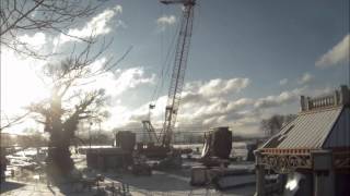 Cedar Point 2013 GateKeeper Construction Time Lapse Week 25 12113  12713  Angle 2 [upl. by Enidualc]