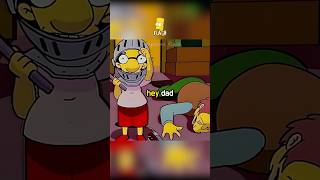 How Milhouse takes down criminals😮 simpsons shorts [upl. by Eiggem209]