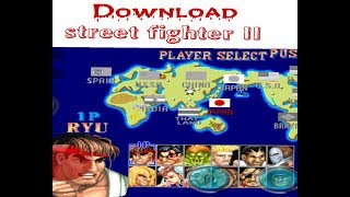 How to install the street fighter II game Download android mobile Hindi [upl. by Gonzalez]