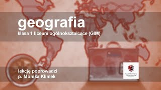 Klasa 1 LO  Geografia  przemysł  szkoła [upl. by Enirhtac]