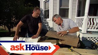 How to Repair a Rotted Porch Post  Ask This Old House [upl. by Cletis]