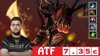 DOTA 2 ATF the DOOM OFFLANE 735c 3 [upl. by Hime903]