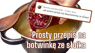 BOTWINKA ZE SĹOIKA pyszna zupa prostoismacznie4151 [upl. by Lucita]