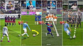 FIFA MOBILE FREEKICK EVOLUTION FIFA 12 13 14 15 16 17 18 19 20 21 22 23 24  FC MOBILE [upl. by Otes]