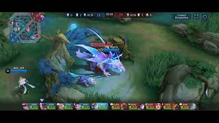 Hanabi intense fight Mobile legend 1202024 [upl. by Akoyin]