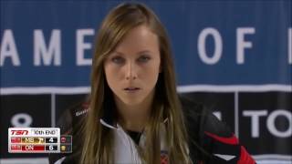 Rachel Homan Best shots at the 2017 STOH [upl. by Hsaka]