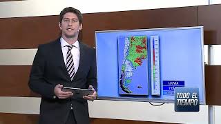 Pronóstico meteorológico por Leonardo De Benedictis 28112023 [upl. by Elmo]