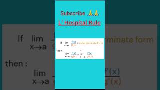 How to find Limit Using L Hospital Rule iitjee maths [upl. by Yltneb463]