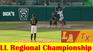 New Orleans LA vs Boerne TX Baseball Game Highlights 2024 Little League Regional Championship [upl. by Innig391]