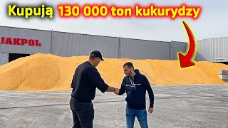 Jakpol kupują ponad 2000 ton kukurydzy dziennie Dwie ogromne przyczepy Bergmann GTW430 Korbanek [upl. by Aleihs638]