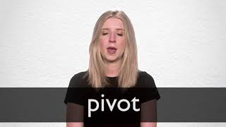 How to pronounce PIVOT in British English [upl. by Atsirhc]