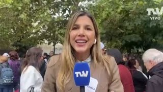 Goizeder Azúa reporta desde Madrid España  Operativo Decisión Elección Primaria por TVV [upl. by Chavaree877]