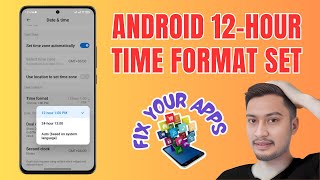 How to Set a 12Hour Time Format on Android [upl. by Beebe]