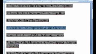 Alvin and The Chimpunks Chipwrecked Soundtrack list [upl. by Stark]