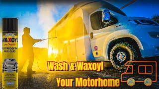 Wash amp waxoyl your motorhome chassis [upl. by Abeh]