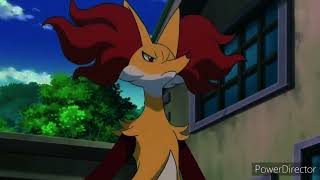 Delphox Cry Slow Motion [upl. by Sou]