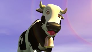 La Vaca Lechera  Canciones Infantiles de la Granja de Zenón [upl. by Fayette721]