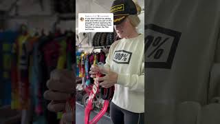 Cleaning goggles with sprayway glass cleaner moto dirtbiker motovlog [upl. by Euqinommod]