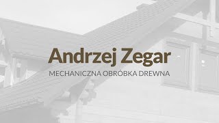 Wiaty drewniane Gnojnica Mechaniczna obróbka drewna [upl. by Shoifet]