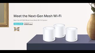 Deco X20 AX1800 Whole Home Mesh WiFi 6 System [upl. by Elehcir]