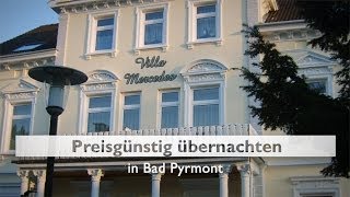 Ferienwohnung Bad Pyrmont Pension Bad Pyrmont Urlaub Bad Pyrmont Pension Villa Mercedes [upl. by Dugas]