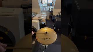 17” Zildjian A Custom Crash Cymbal 1185g [upl. by Vlad]