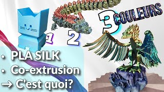 Le filament PLA Silk ou soie Cest quoi Comment bien limprimer [upl. by Nork349]