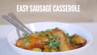 Easy sausage casserole  Recipes  GoodtoKnow [upl. by Emawk]