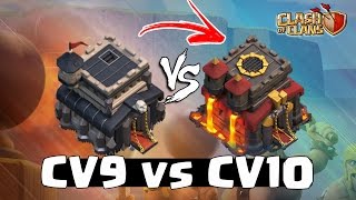 CV9 DANDO PT EM CV10 NA GUERRA SAIBA ESCOLHER SEU LAYOUT CLASH OF CLANS 2016 [upl. by Lennad]