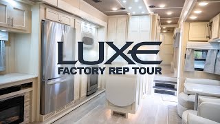 Beautiful Luxe 5th Wheel Toy Hauler  47FB Model [upl. by Hylton]