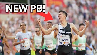 1500m Men  Oslo Diamond League  Jakob Ingebrigtsen sets a New Record  Bislett Games 2023 [upl. by Georgette]