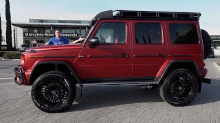 The 2023 MercedesAMG G63 4x4 Squared Is a 350000 Luxury Monster Truck [upl. by Artenra]