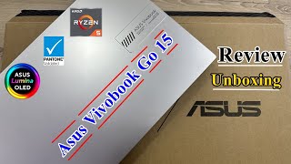 Asus Vivobook Go 15 E1504F Review amp Unboxing  AMD Ryzen 5 7520U 8GB Ram 512GB NVMe SSD [upl. by Yelloh]