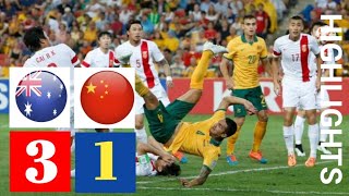 AUSTRALIA 3  1 CINA  kualifikasi piala dunia 2026 zona asia  Extended highlights All goals HD [upl. by Mudenihc717]