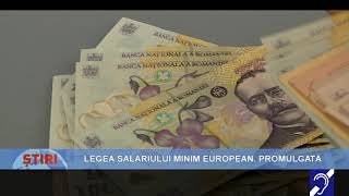 Legea salariului minim european promulgată [upl. by Tsepmet105]