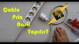 ÇOKLU PRİZ NASIL YAPILIR [upl. by Womack]