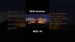 Earths Structure Plate Tectonics Earthquakes and Volcanism MCQ14   ShortsEarthStructureMCQ [upl. by Perkoff]