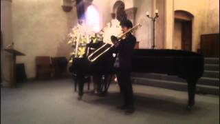 Brahms Four Serious Songs on Trombone [upl. by Entroc]