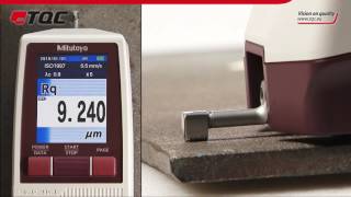 Surface Roughness meter Mitutoyo SJ210  Art No LD0015 [upl. by Nayrbo118]