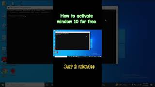 Activate Window 10  How to activate window 10 for free  best trick [upl. by Bale387]