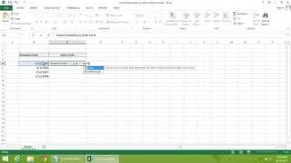 Excel 2013 Tutorial  How to Convert Standart Date to Julian Date Formats [upl. by Aicilehp]