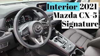 2021 Mazda CX5 Signature Interior [upl. by Wamsley231]