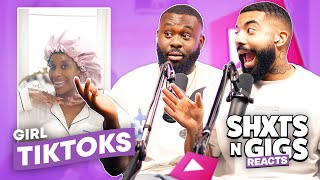 GIRL TIKTOK  ShxtsNGigs Reacts [upl. by Neri]