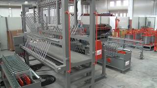 MESH LINE CoilCoil  Mesh welding machine  Schnell Spa [upl. by Veron]